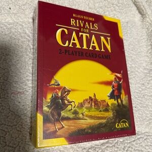 Rivals for Catan 2-Player Card Game 2021 Klaus Teuber Mayfair Games SEALED New
